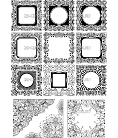 Комплект рамок (18)