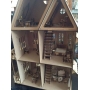Векторный макет «Кукольный домик №10»