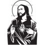 Векторный макет «Иисус (53)»