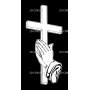 Изображение для гравировки «Крест (88)»