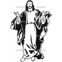 Векторный макет «Религия Иисус (45)»