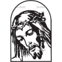 Векторный макет «Иисус (48)»