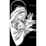 Изображение для гравировки «Богородица (14)»