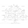 Векторный макет «Деревце с минифотками»
