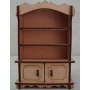 Векторный макет «Кукольный шкаф с полками и ящиками»
