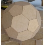 Векторный макет «Футбольный мяч»