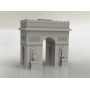 Векторный макет «Триумфальная арка - достопримечательность Парижа из фанеры 3мм»