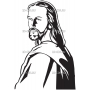 Векторный макет «Иисус (56)»