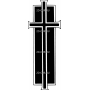Векторный макет «Крест (21)»