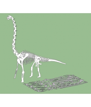 Динозавр Brachiosaurus