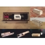Векторный макет «Коробка для бутылки вина 9»
