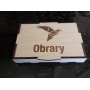 Векторный макет «Подарочная коробочка Obrary»