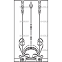 Векторный макет «Орнамент вертикальный (30)»