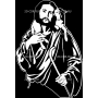 Изображение для гравировки «Иисус (38)»