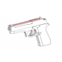 Векторный макет «Пистолет Резинкострел 4мм»