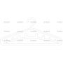 Векторный макет «Вешалка для одежды (19)»