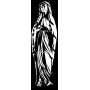 Изображение для гравировки «Богородица (5)»