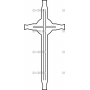 Векторный макет «Крест (162)»