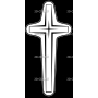 Изображение для гравировки «Крест (28)»