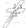 Векторный макет «Крест (227)»