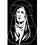 Изображение для гравировки «Богородица (16)»