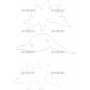 Векторный макет «Динозавр Schichttier-Steosaurus»