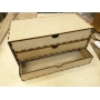 Векторный макет «Коробка с ящиками (2)»