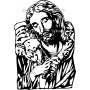 Векторный макет «Иисус (31)»