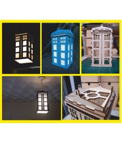 Светильник TARDIS LAMPSHADE