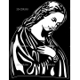 Изображение для гравировки «Богородица (10)»