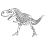 Векторный макет «Динозавр (3)»