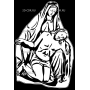 Изображение для гравировки «Богородица (24)»