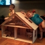 Векторный макет «Кукольный дом с мебелью 6 мм»