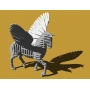 Векторный макет «Пегас летите голубки»
