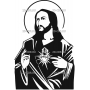 Векторный макет «Религия Иисус (32)»