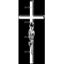 Изображение для гравировки «Крест (42)»