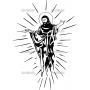 Векторный макет «Религия Иисус (7)»