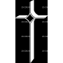Изображение для гравировки «Крест (81)»