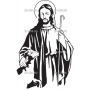 Векторный макет «Иисус (57)»