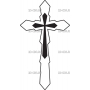 Векторный макет «Крест (224)»