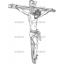 Векторный макет «Крест (40)»