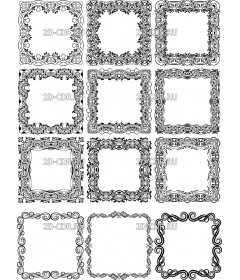 Комплект рамок (9)