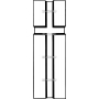 Векторный макет «Крест (27)»