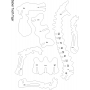 Векторный макет «Динозавр (25)»