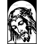 Изображение для гравировки «Иисус (56)»