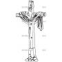 Векторный макет «Крест (79)»