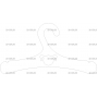 Векторный макет «Вешалка для одежды (38)»