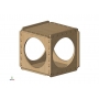 Векторный макет «Кормушка-куб»