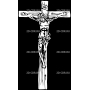 Изображение для гравировки «Крест (164)»