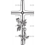 Векторный макет «Крест (93)»